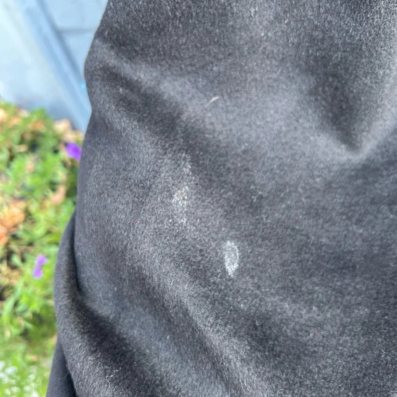 Rick Owens Cashmere Wool Leather Cocoon Coat, size 44 - Picture 12 of 13